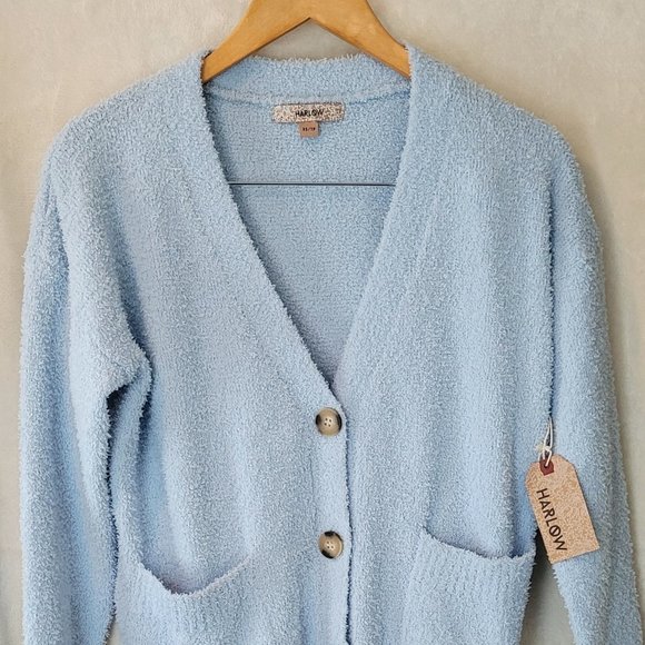 NWT Harlow light blue cardigan - Picture 1 of 3